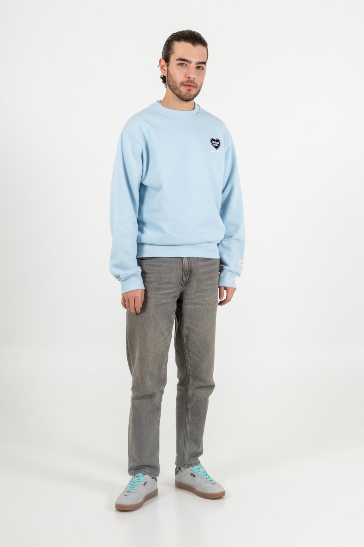 Crewneck Bordado Midnight Velvet