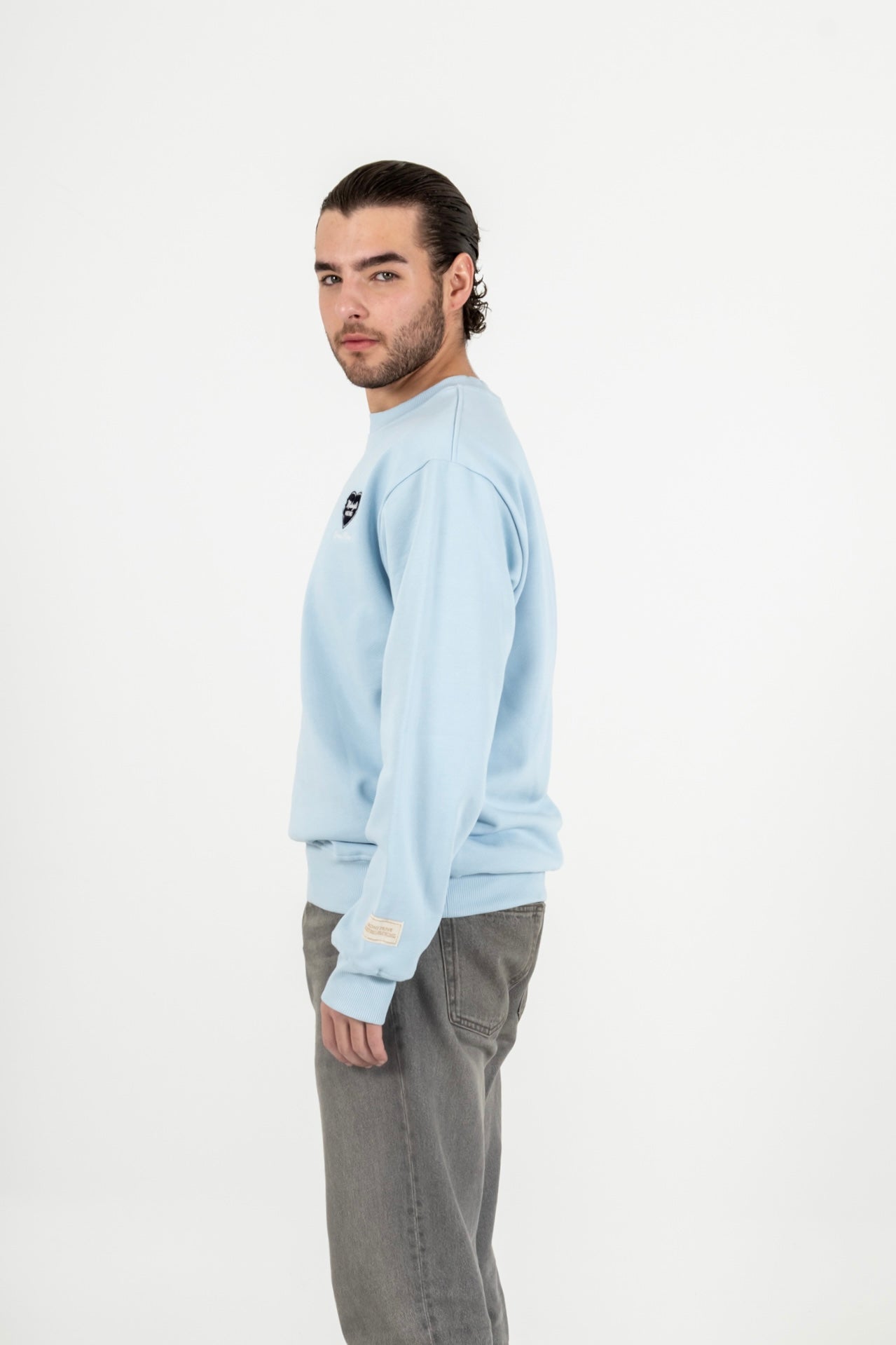 Crewneck Bordado Midnight Velvet