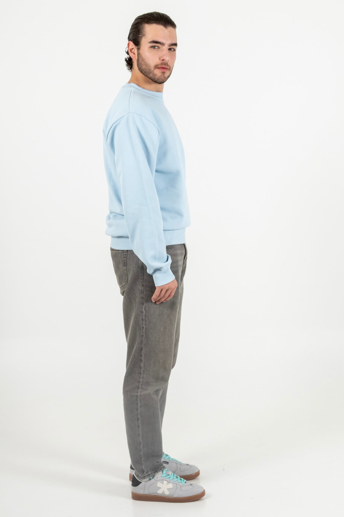 Crewneck Bordado Midnight Velvet