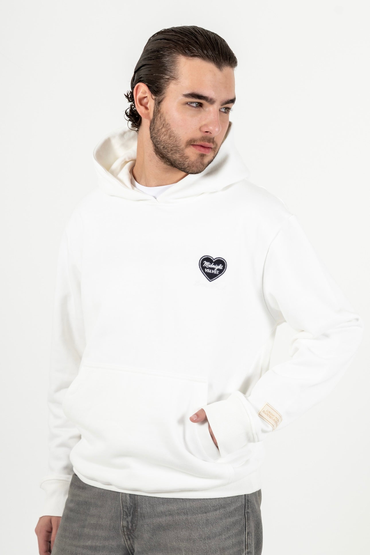 Hoodie Bordado Midnight Velvet