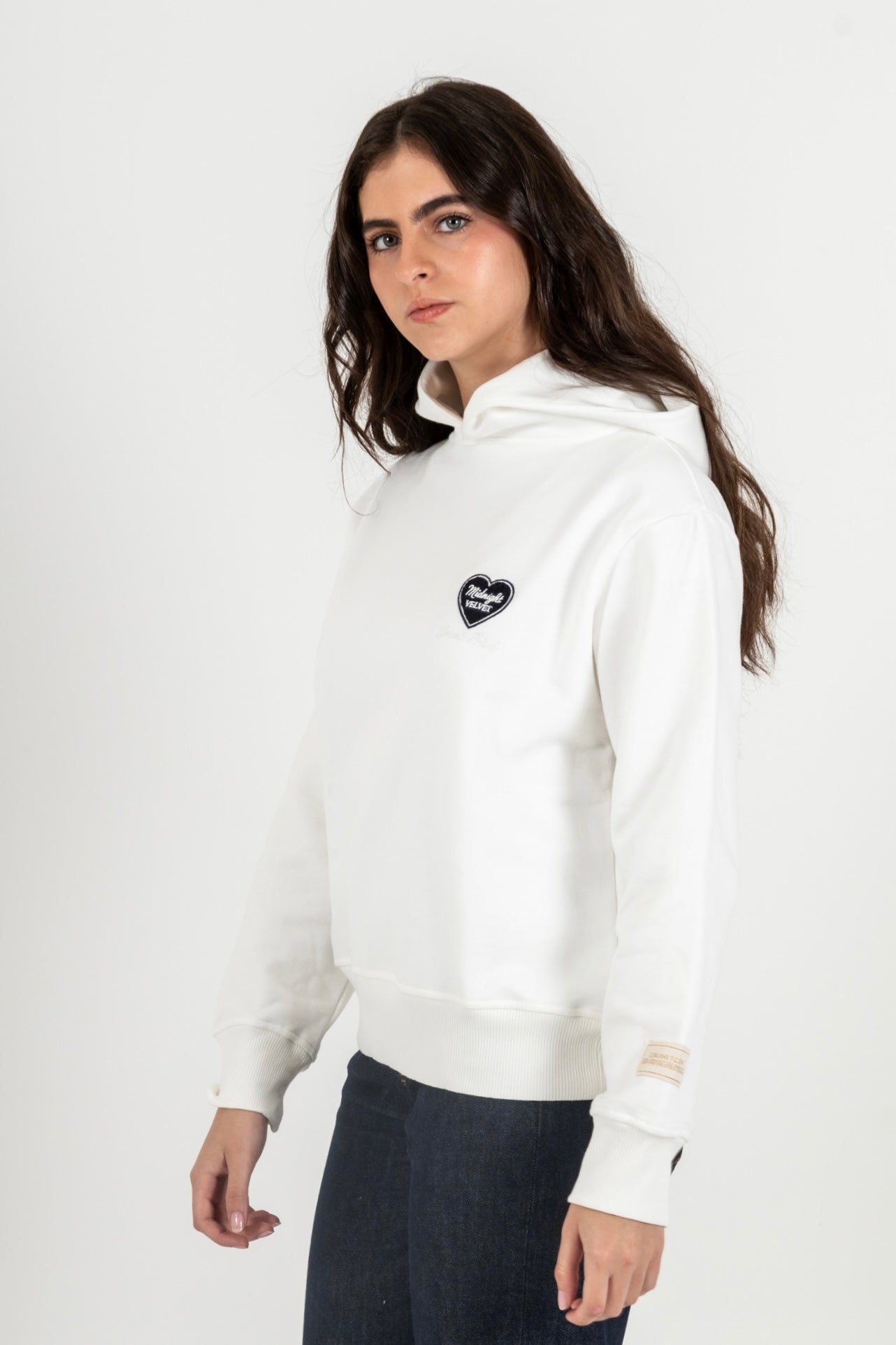 Hoodie Bordado Midnight Velvet (Mujer)