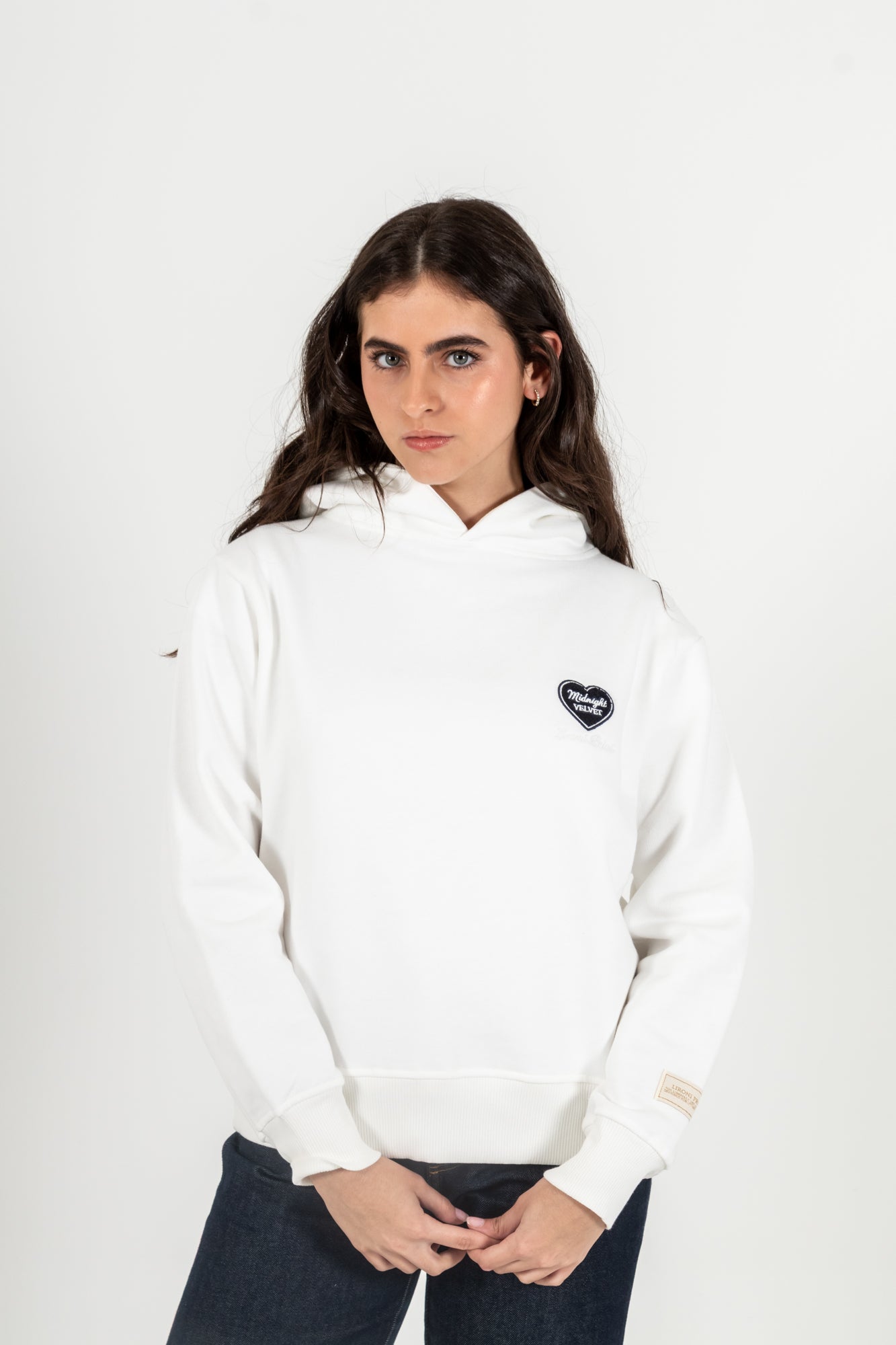 Hoodie Bordado Midnight Velvet (Mujer)