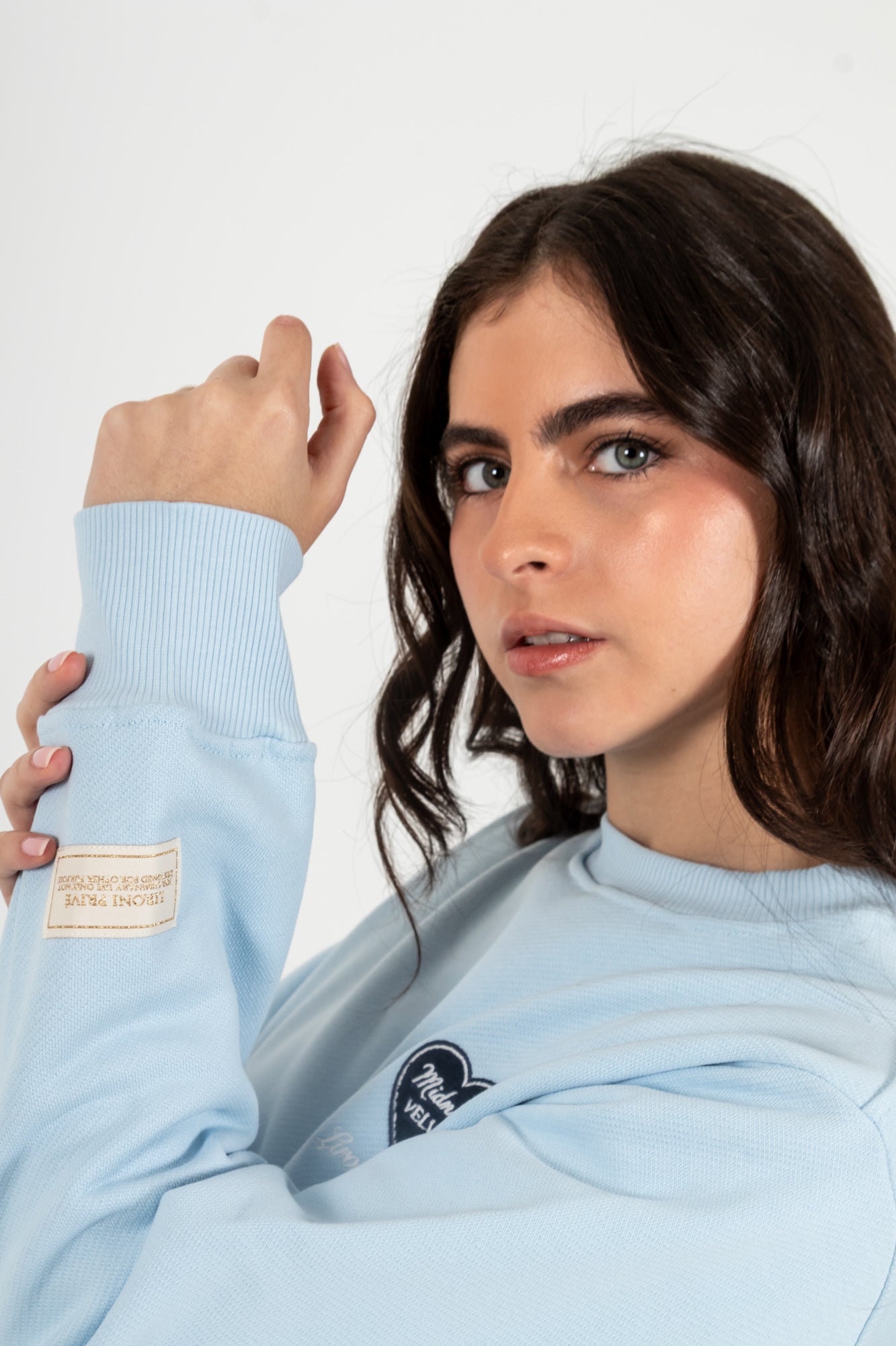 Crewneck Bordado Midnight Velvet (Mujer)