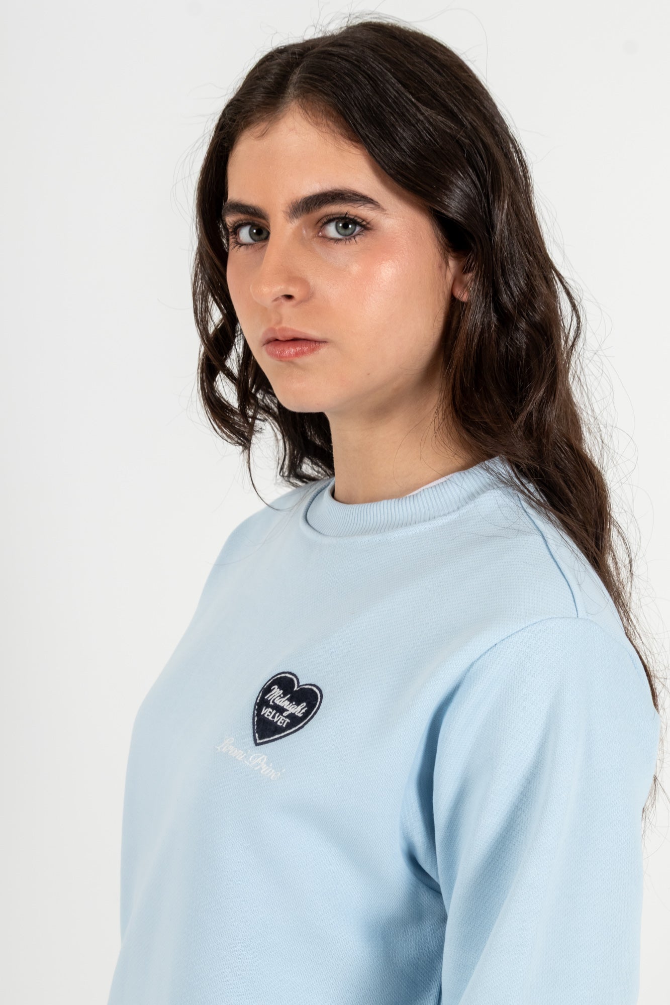 Crewneck Bordado Midnight Velvet (Mujer)