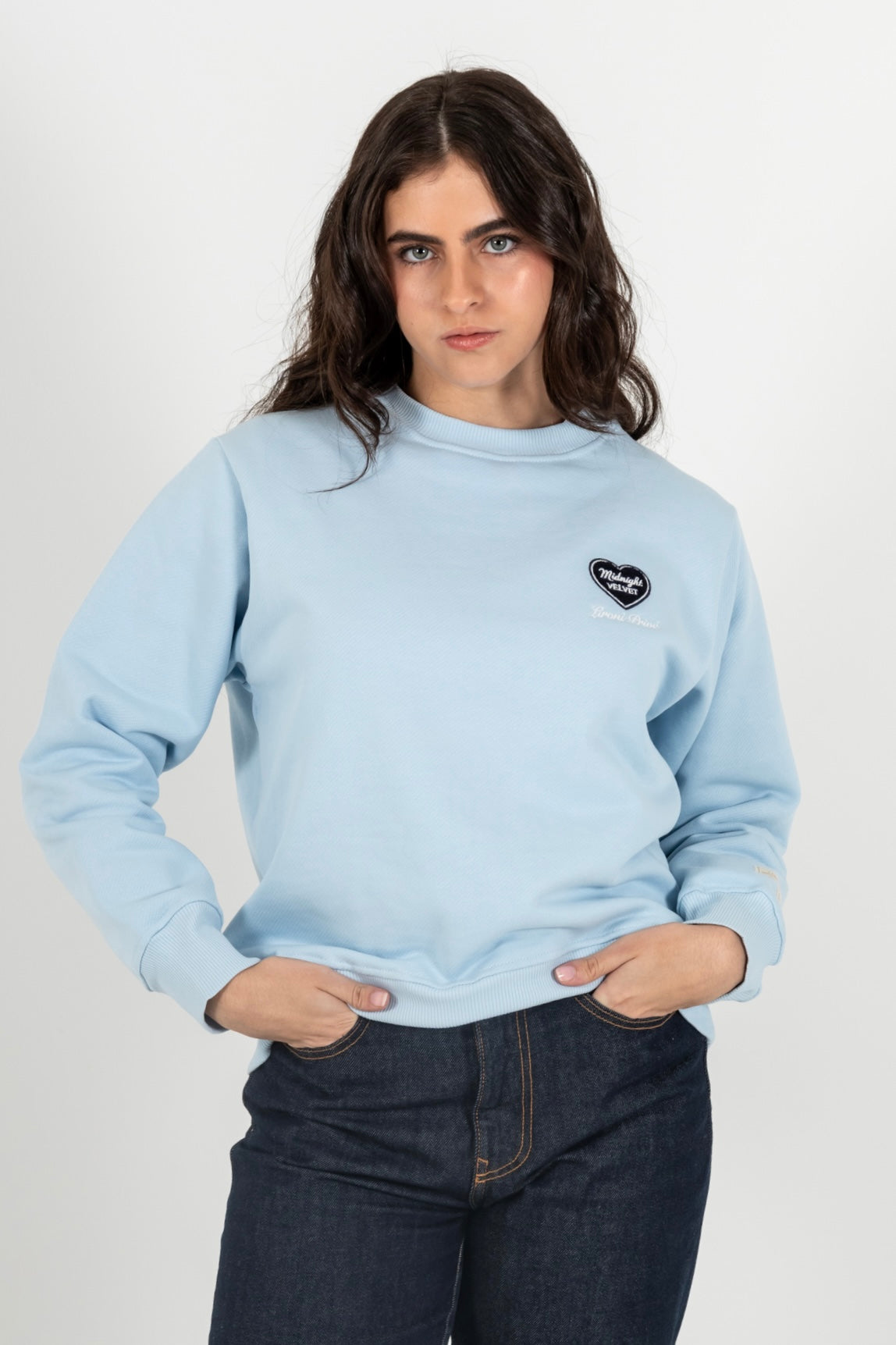 Crewneck Bordado Midnight Velvet (Mujer)