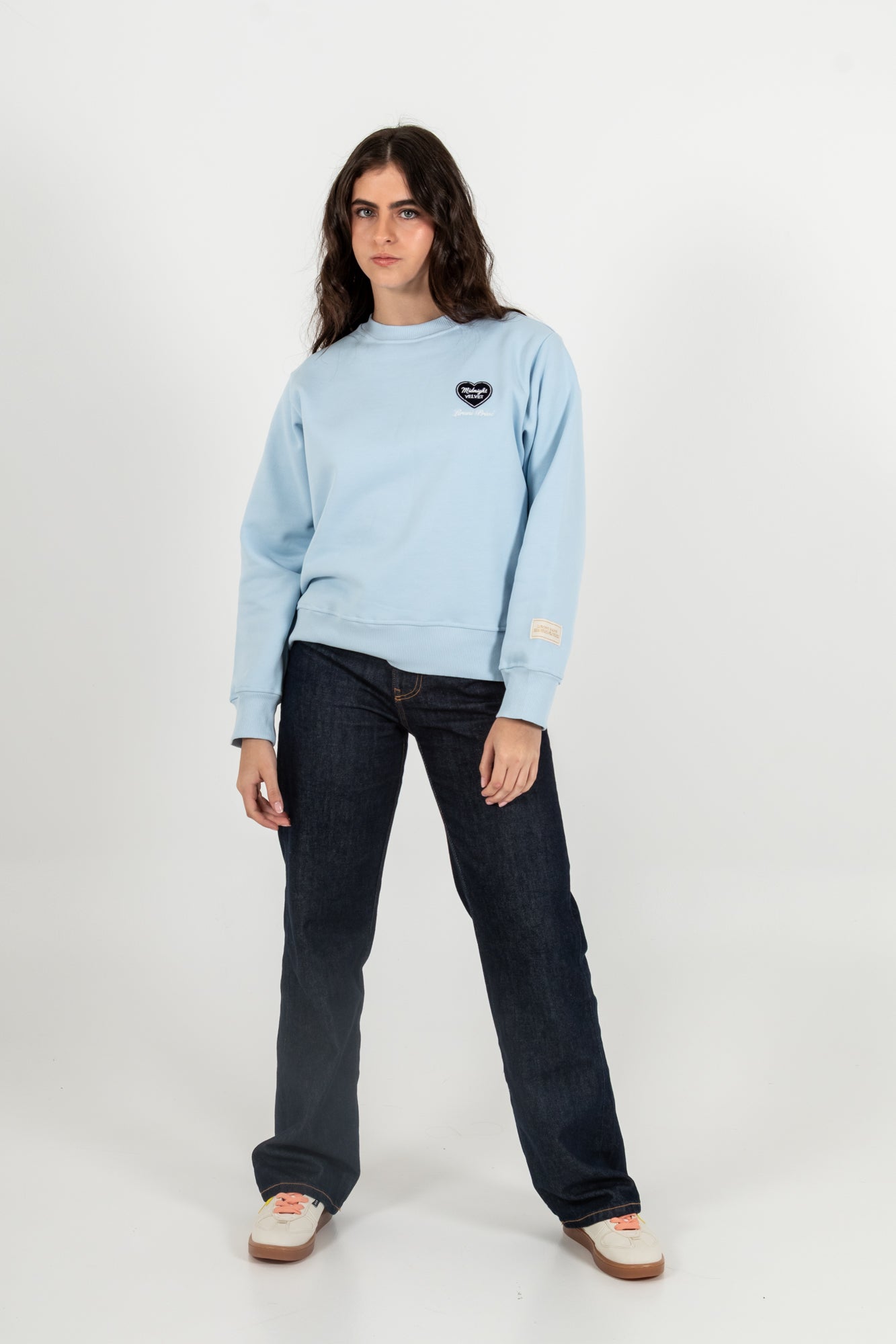 Crewneck Bordado Midnight Velvet (Mujer)