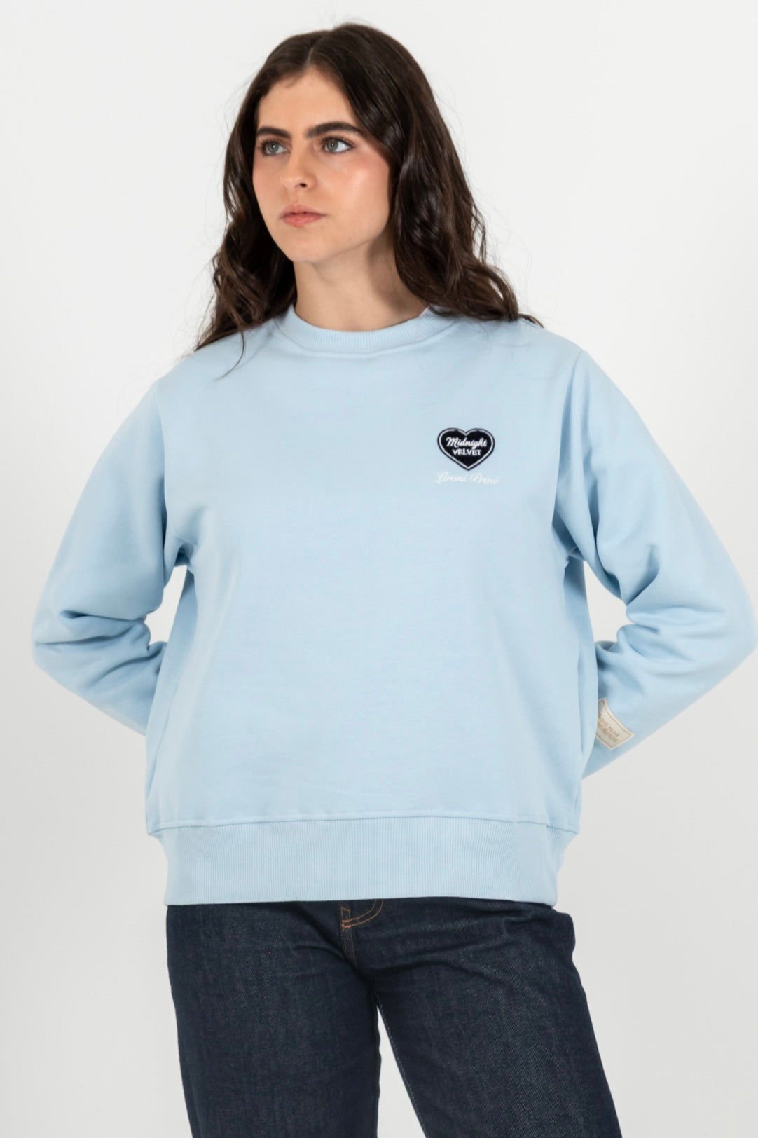 Crewneck Bordado Midnight Velvet (Mujer)