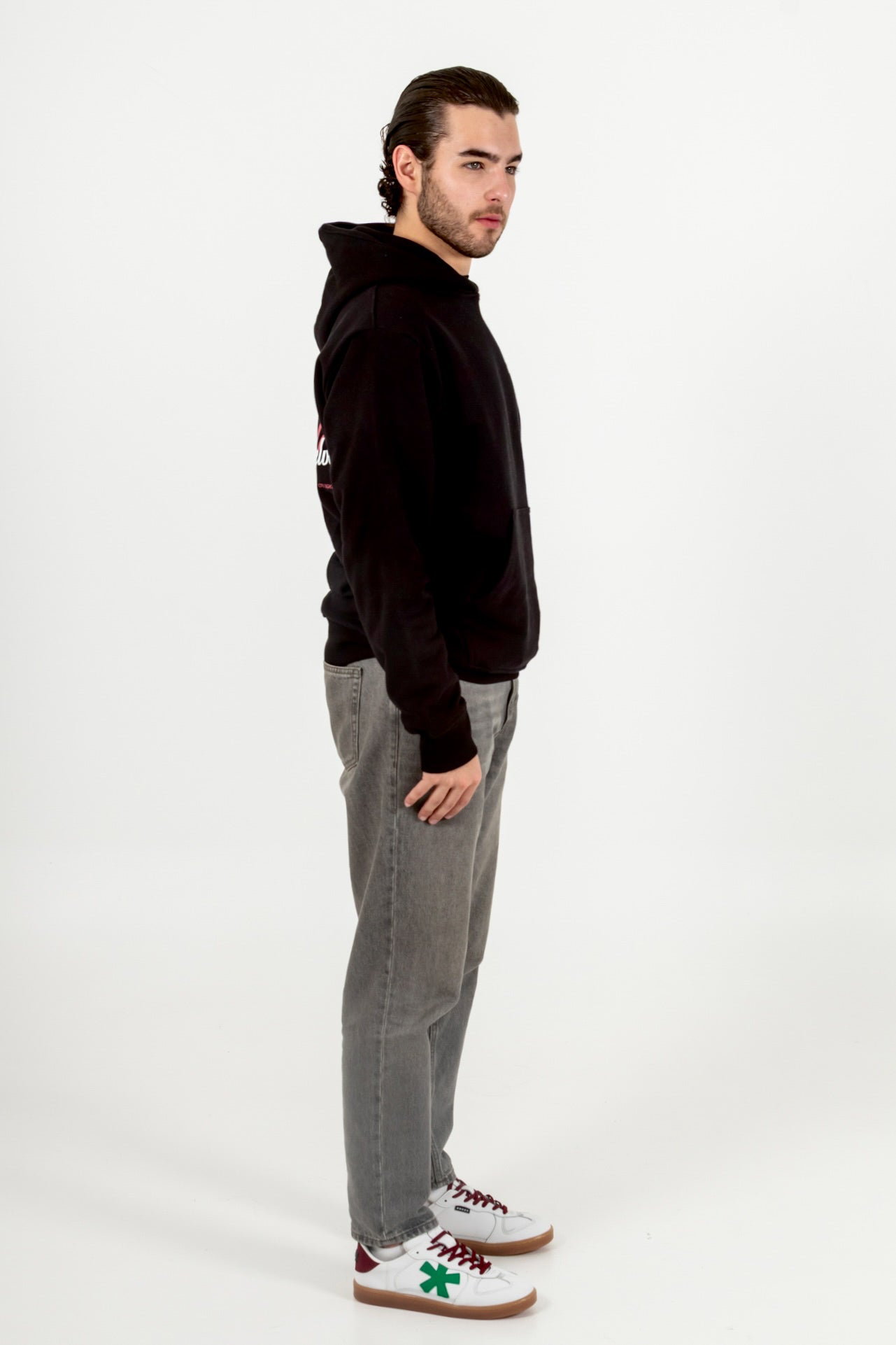 Hoodie Stars Black
