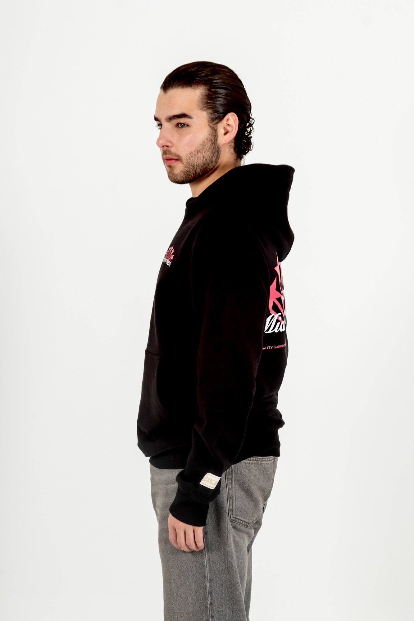 Hoodie Stars Black