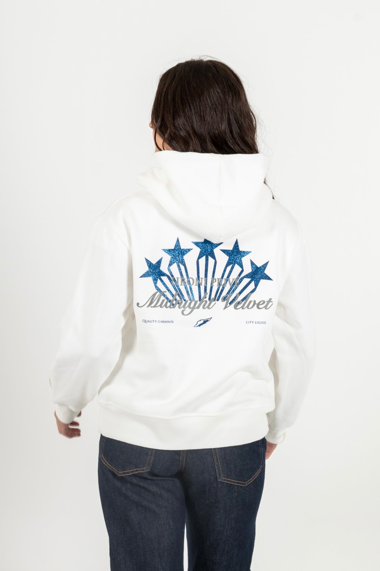 Hoodie Stars Blue (Mujer)