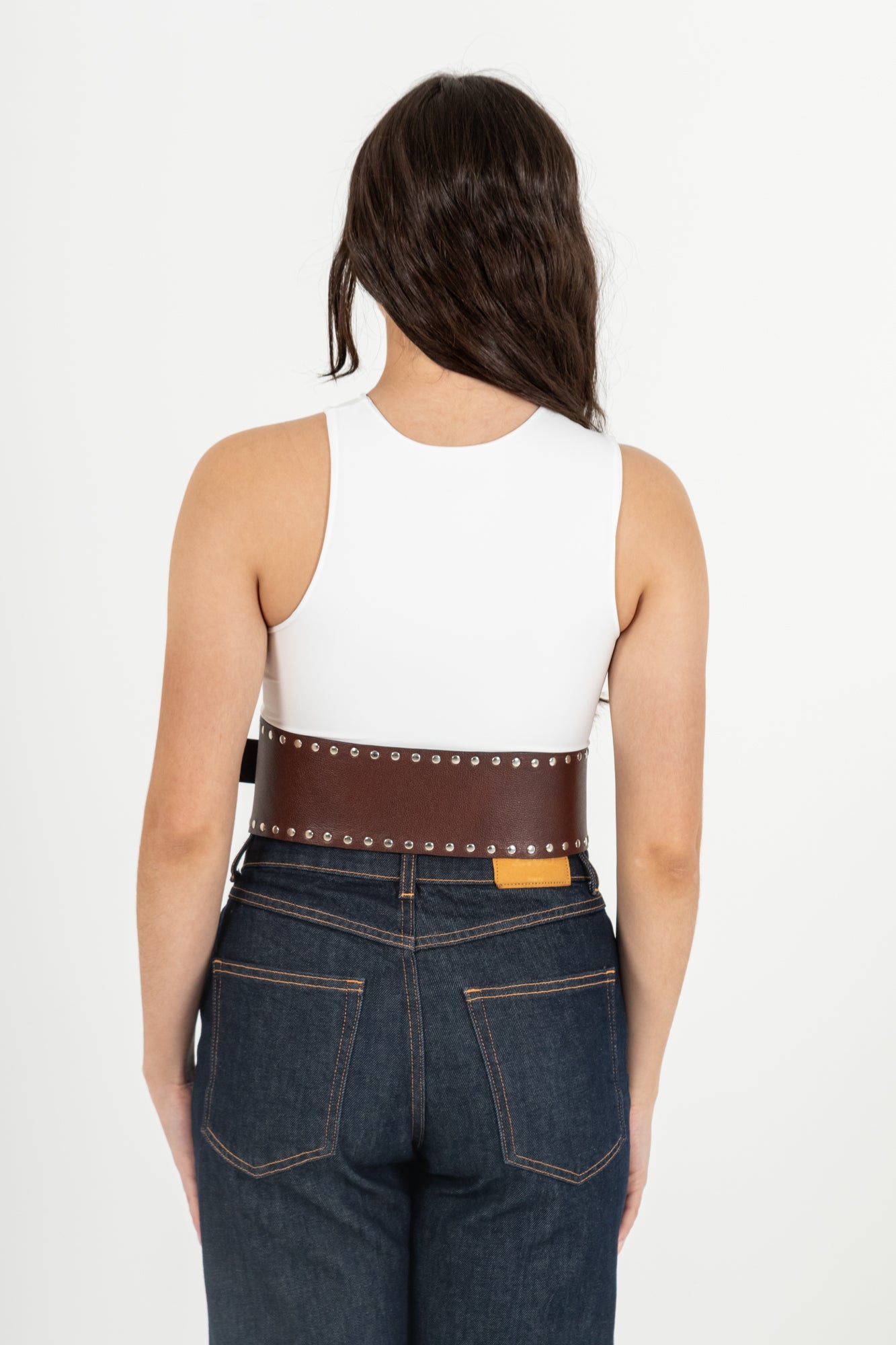 Belt Coñac Taches