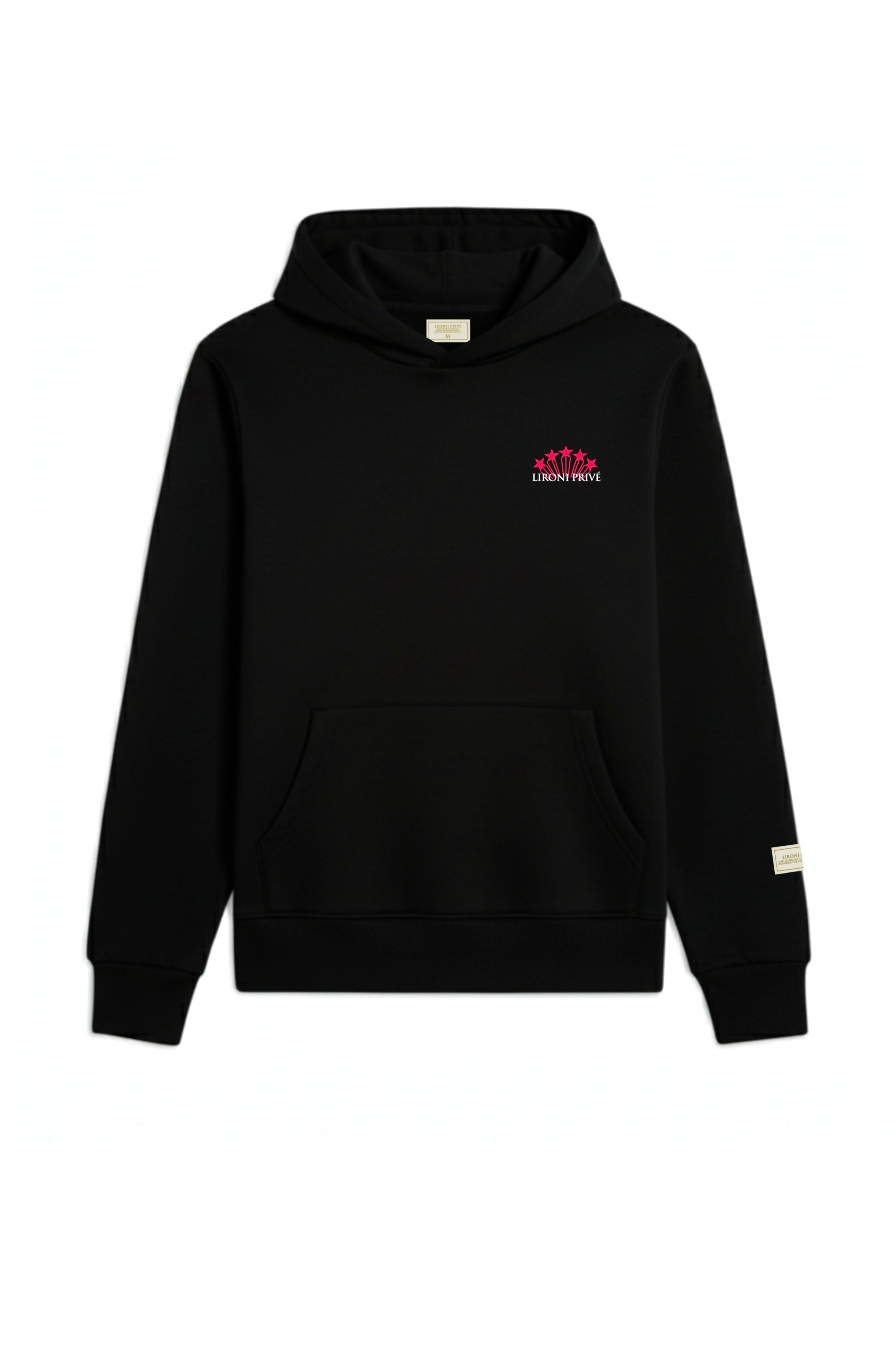 Hoodie Stars Black