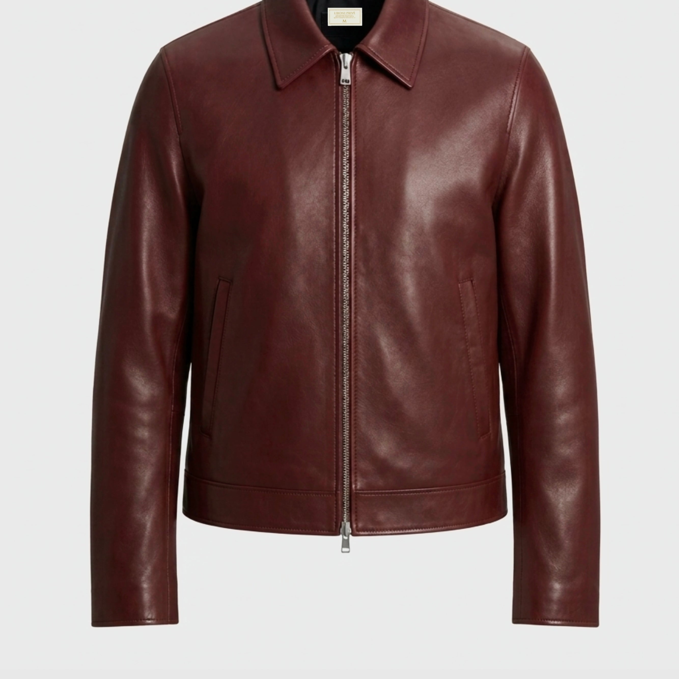 Chaqueta Cuero 100% Coñac Men